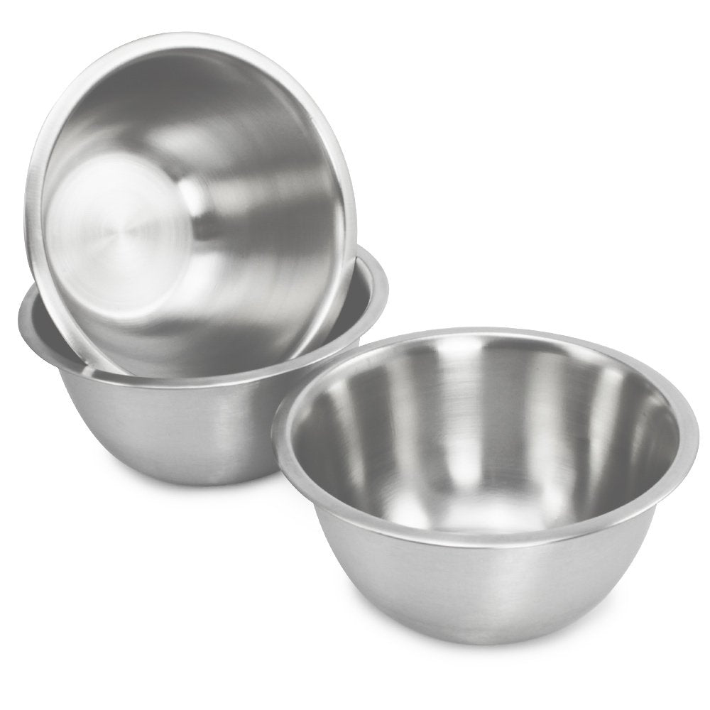 Edelstahl-Schüsselset, 03 Stück - Ø 20cm