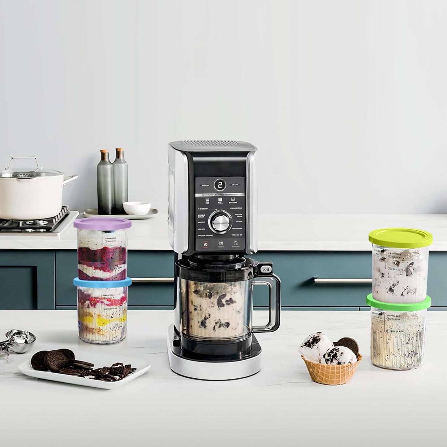 Ersatzbehälter-Set für Ninja CREAMi Deluxe