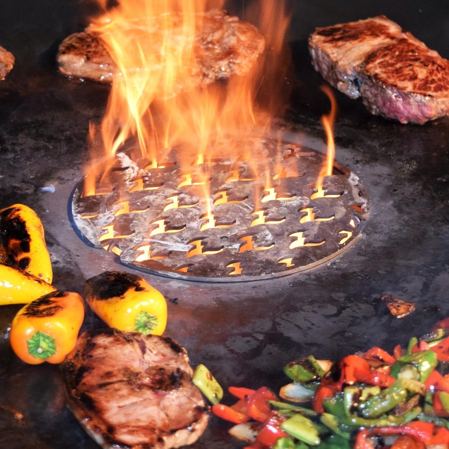 Grilleinsatz für Feuerplatten, Grilleinsatz Ø 20cm