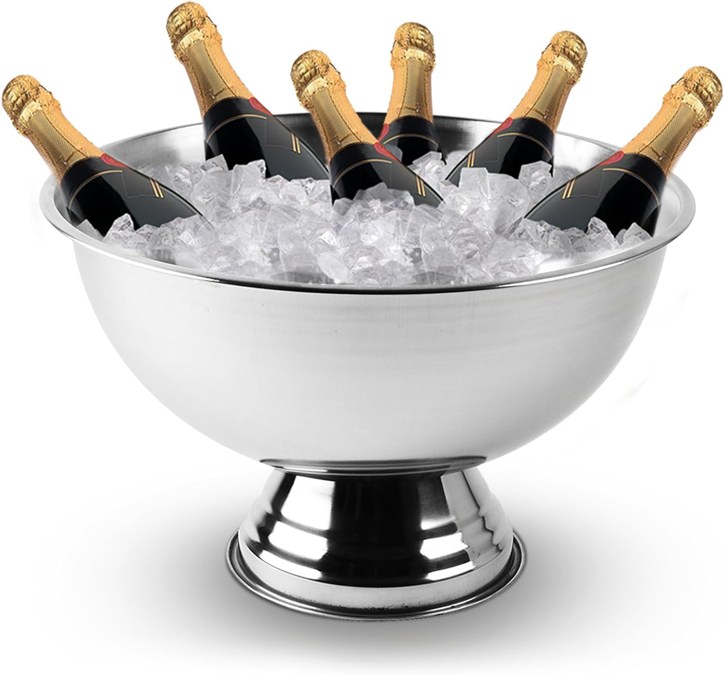 Champagnerkühler, Silber poliert