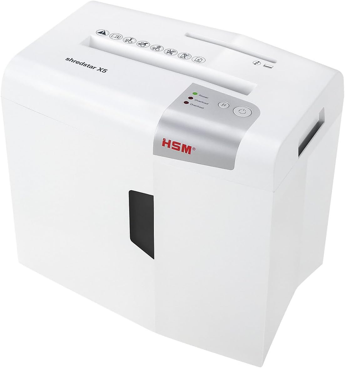 Aktenvernichter - Shredstar X5, 5 Blatt / Partikelschnitt P4