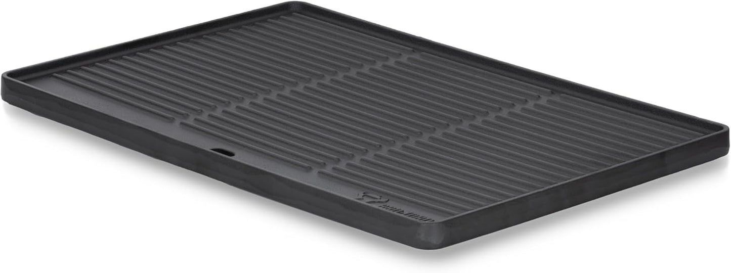 Gusseisen Wende-Grillplatte, Pre-seasoned 48,5 x 40 cm