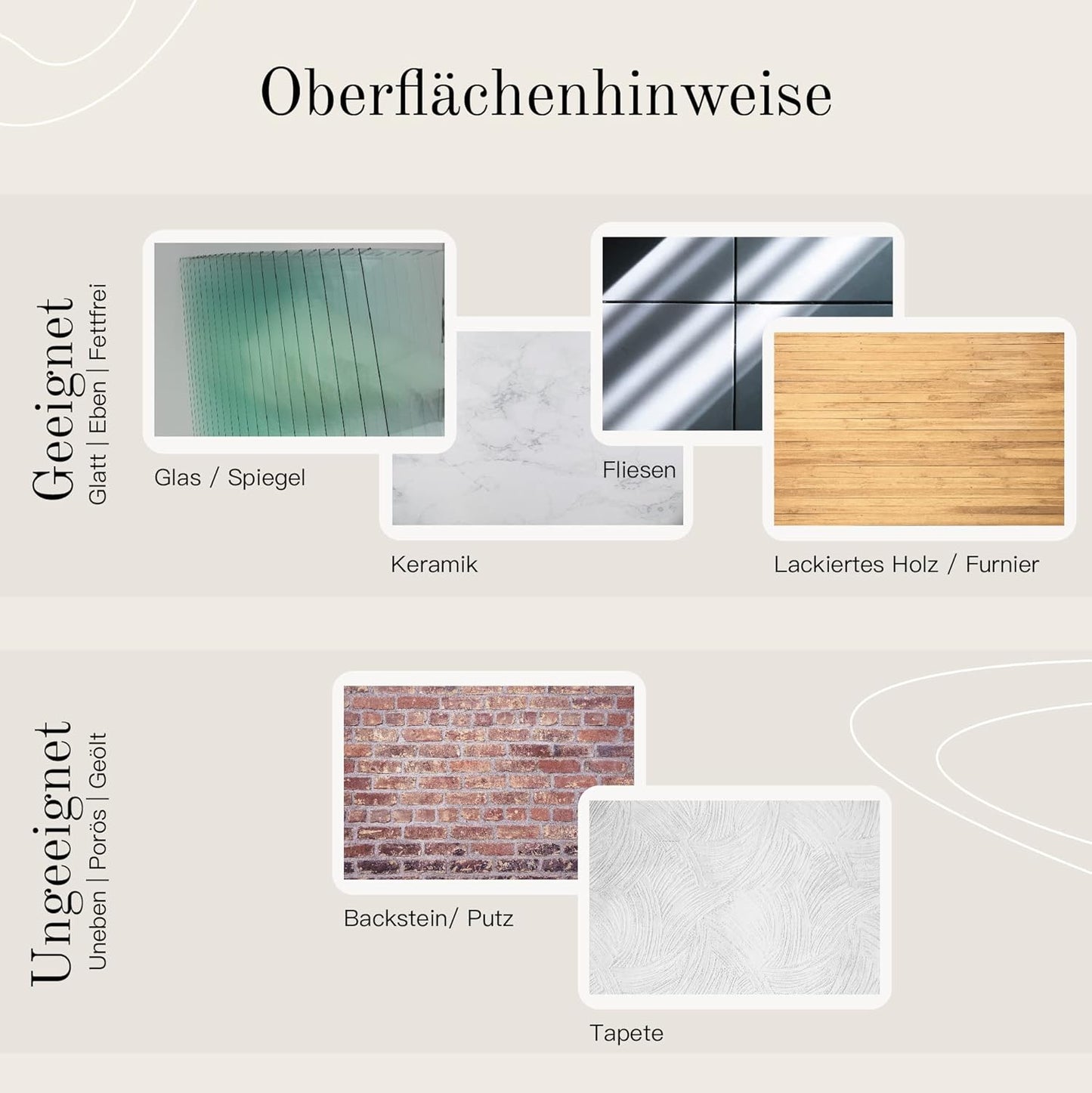 Selbstklebendes Wandregal-Set, Weiss 30 cm Doppelpack
