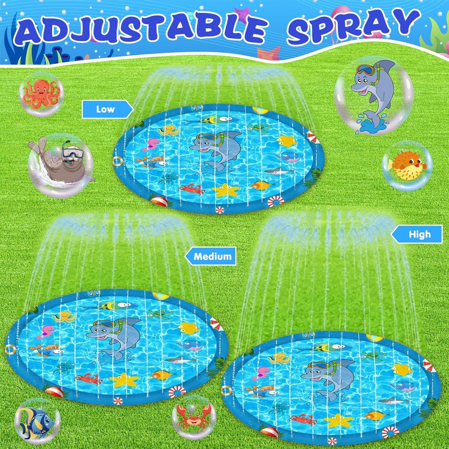 Splash Pad Wasserspielmatte