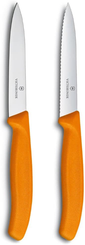 Swiss Classic Tomaten- und Gemüsemesser Set, Classic Orange