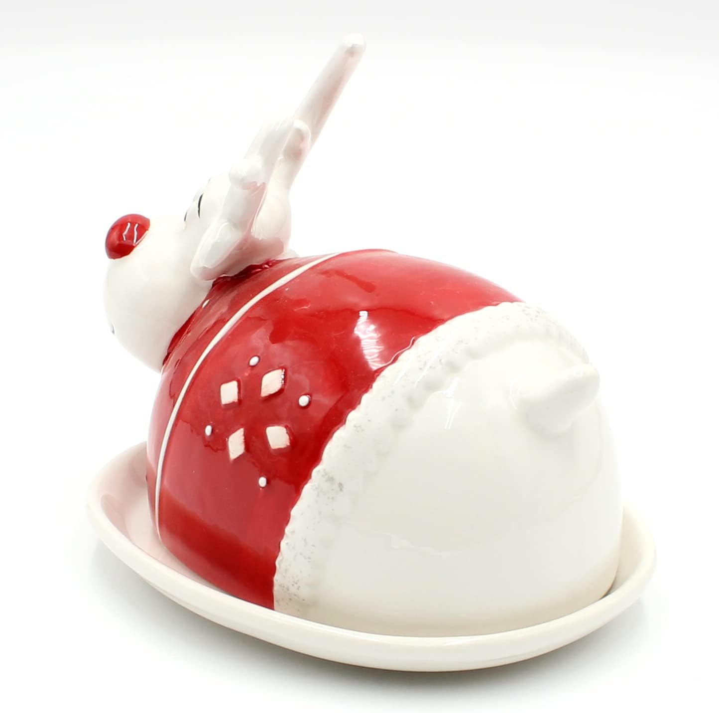 Butterdose im Elch-Design, Butterdose