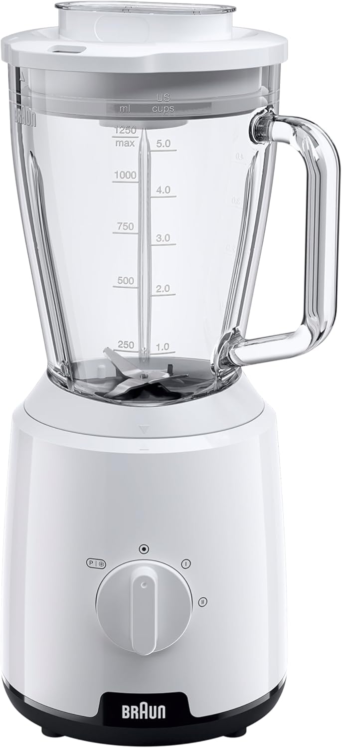 PowerBlend 1 JB 1050, Weiß Glas-Mixaufsatz