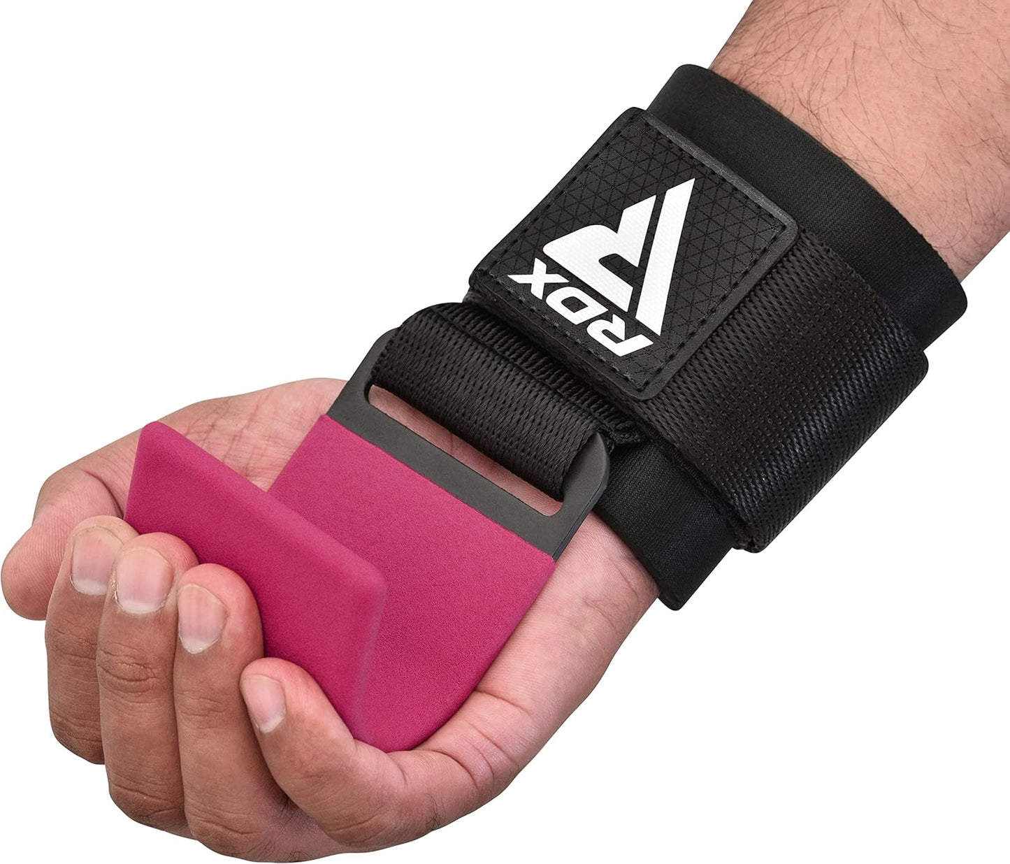 Zughilfen mit Haken für Krafttraining, Rosa