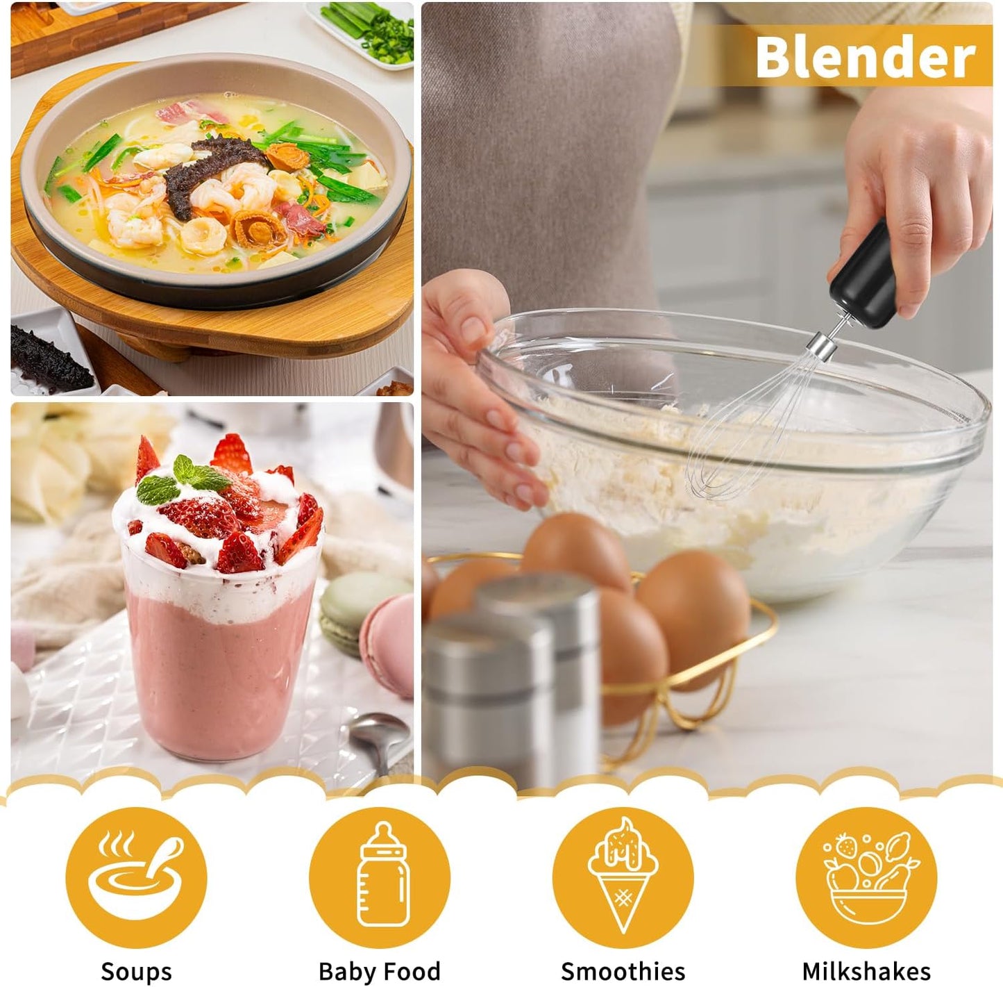 Stabmixer-Set 5 in 1