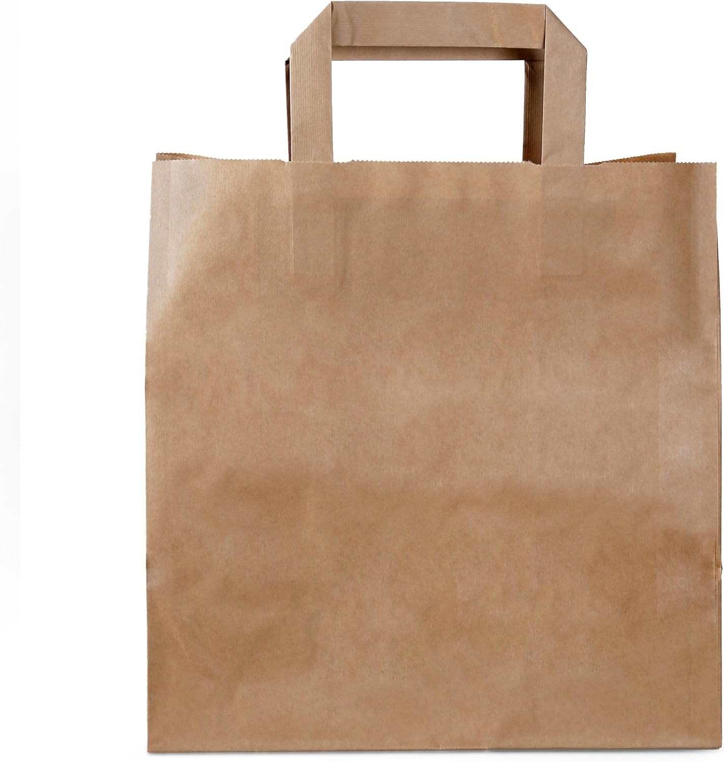 Papiertragetaschen, 26+17 x 25 cm - 250 Stück, Braun