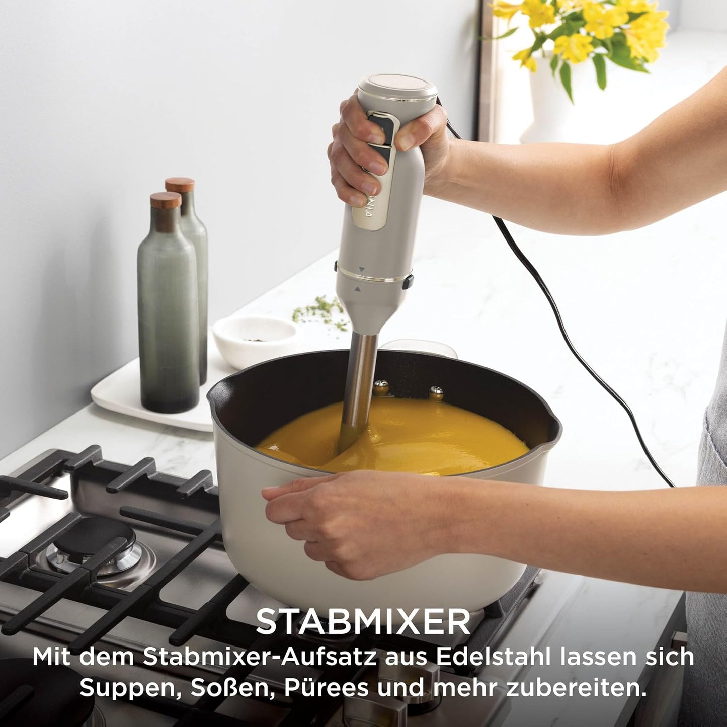 3-in-1 Stabmixer & Zerkleinerer