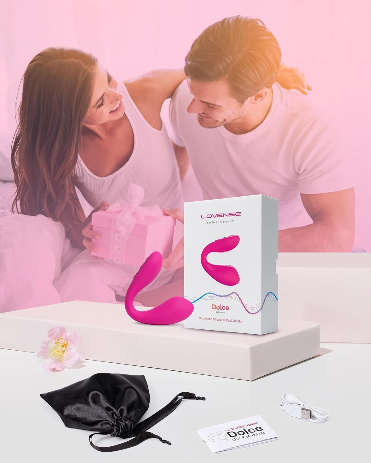 Dolce Paarvibrator mit App-Steuerung