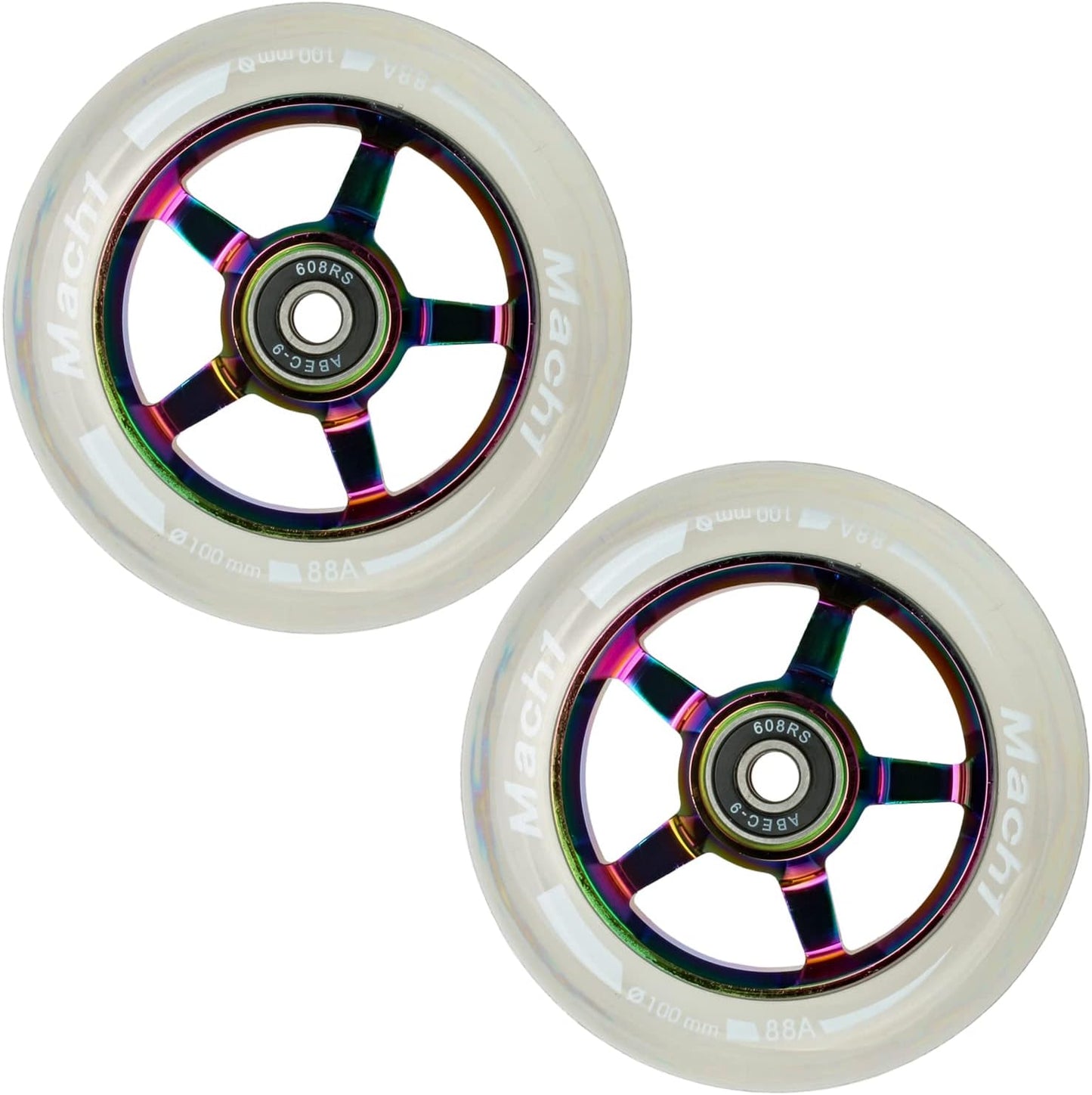 Stuntscooter Rollen-Set, 100x24mm