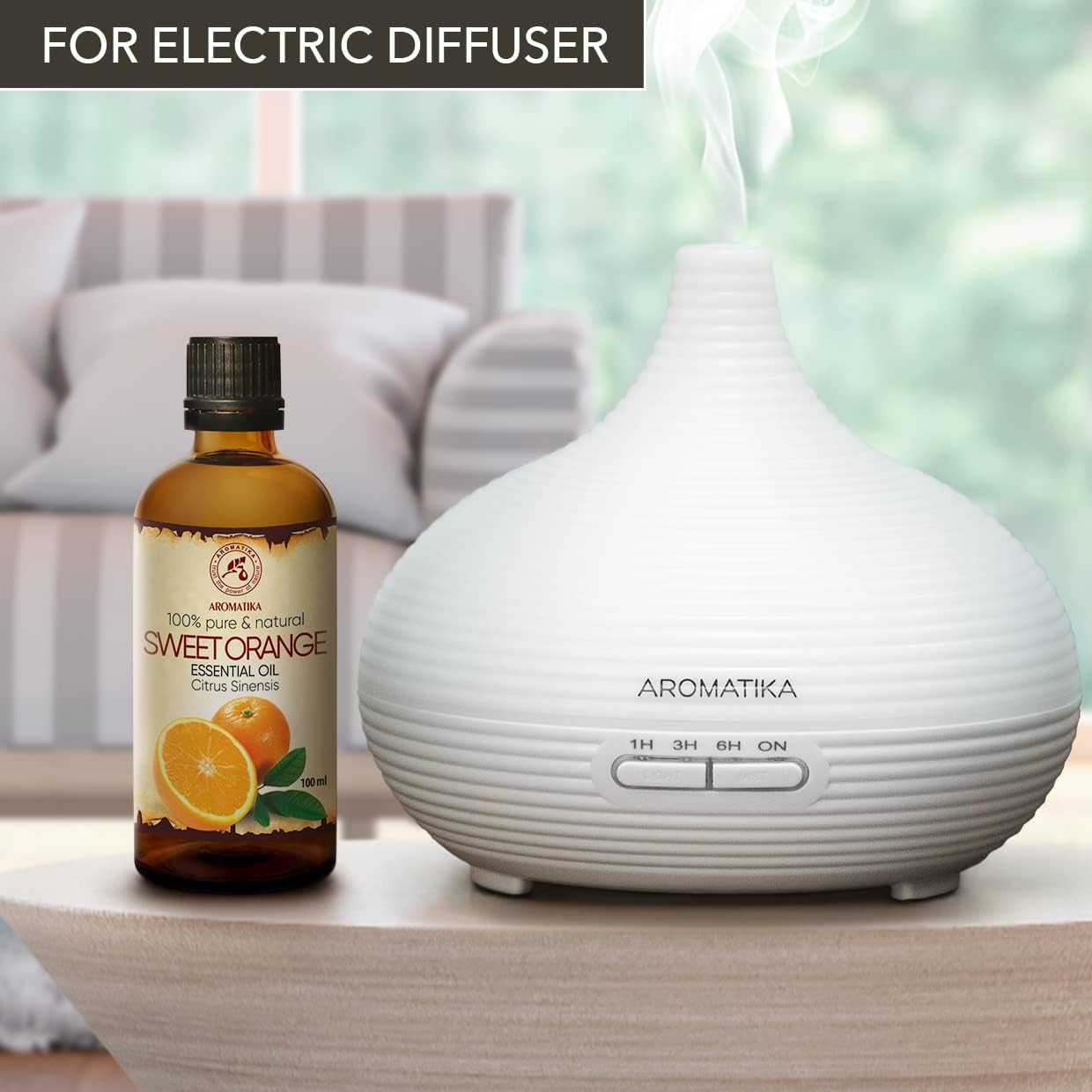 Aromatherapie - Süssorangenöl, Orange 100 ml (1er Pack)
