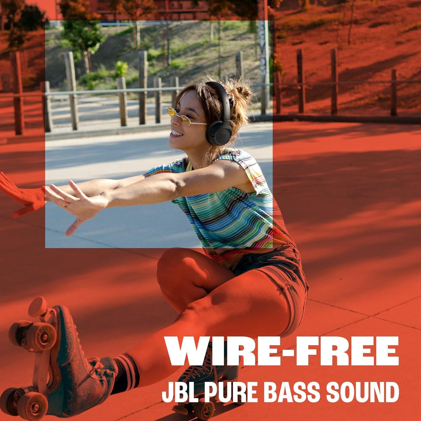 Tune 530 BT Wireless On-Ear Kopfhörer, Blau