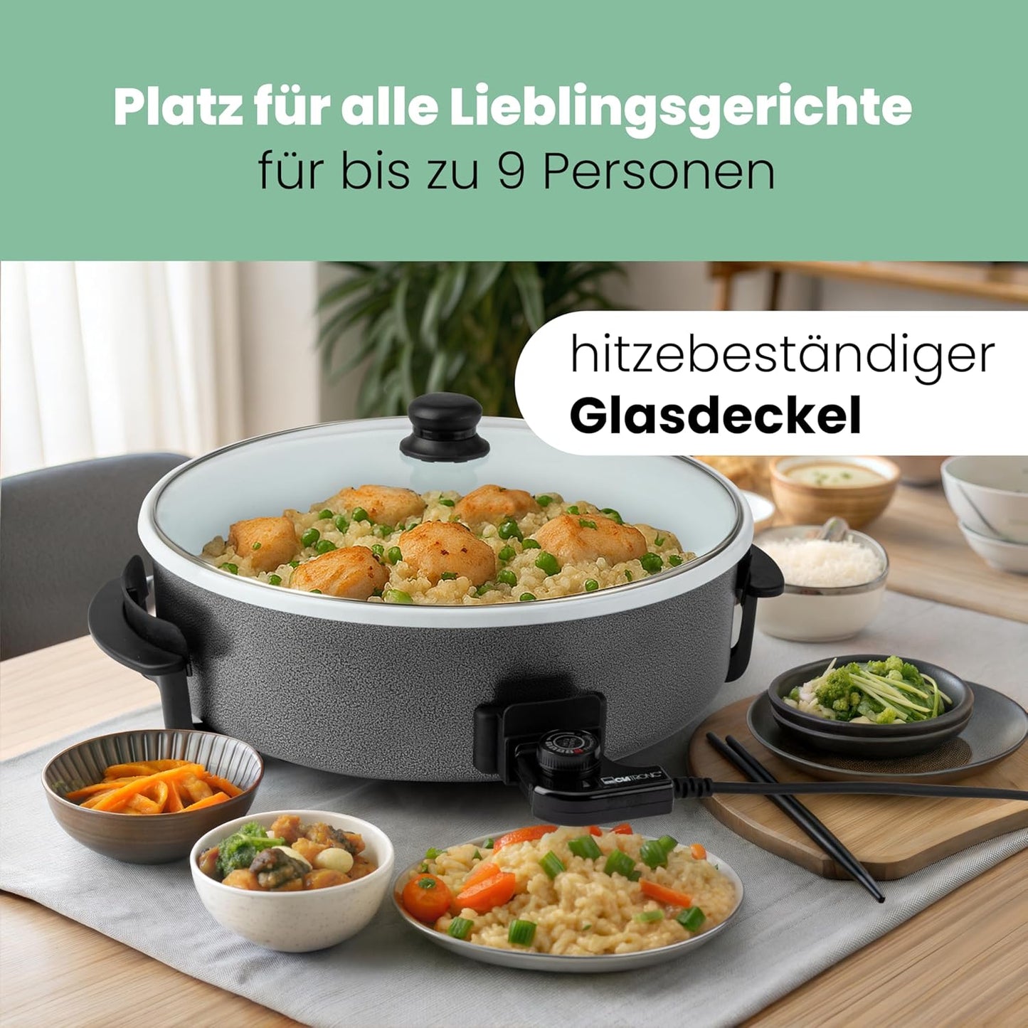 Elektrische Multifunktionspfanne PP 3570 C, 42 cm Ø