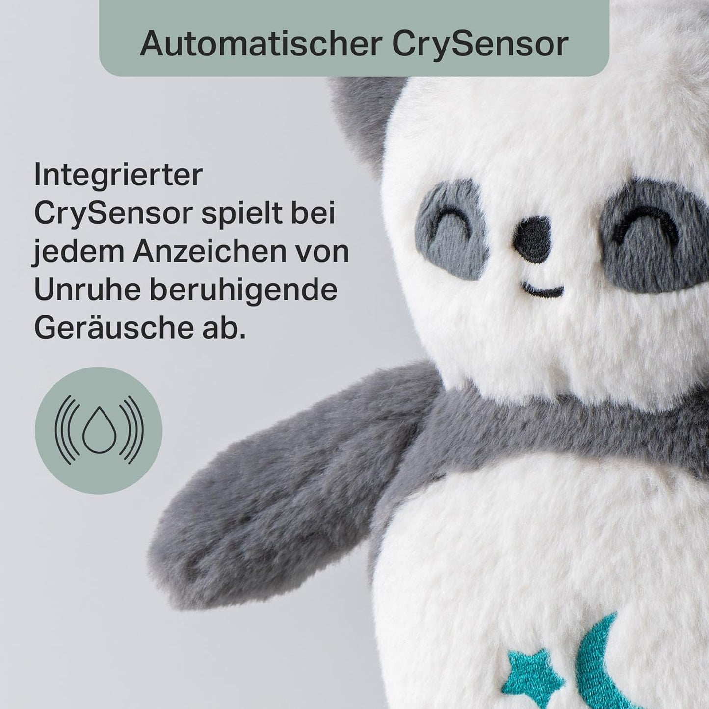 Ton- und Licht-Einschlafhilfe PipPanda, Gross Pip der Panda