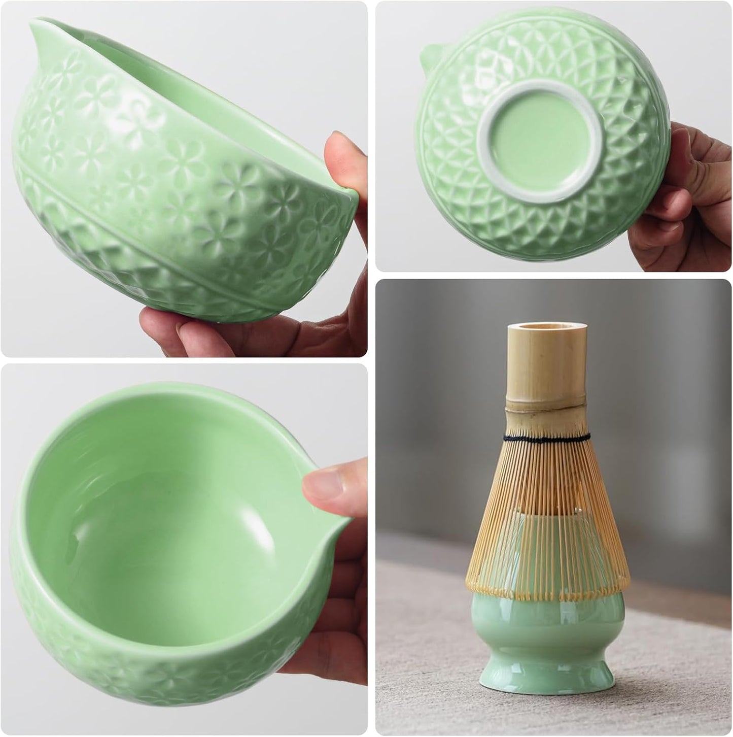7-teiliges Matcha-Tee-Set, Green