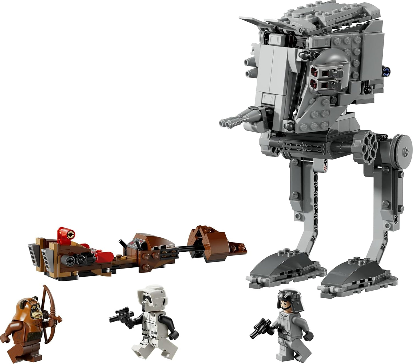 Interaktives LEGO Set: AT-ST Angriff auf Endor, Smart Play: At-st Attack On Endor 75424
