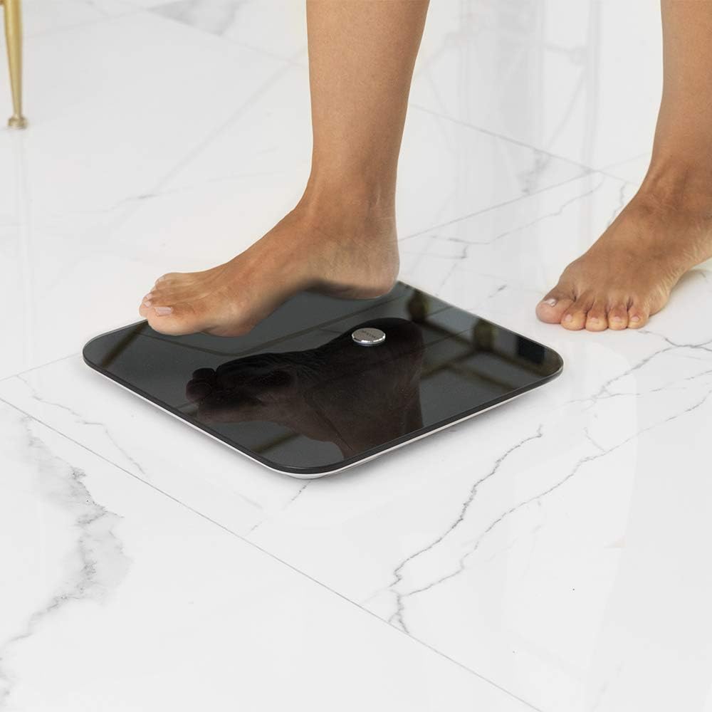 Badezimmerwaage mit Bioimpedanz und Bluetooth