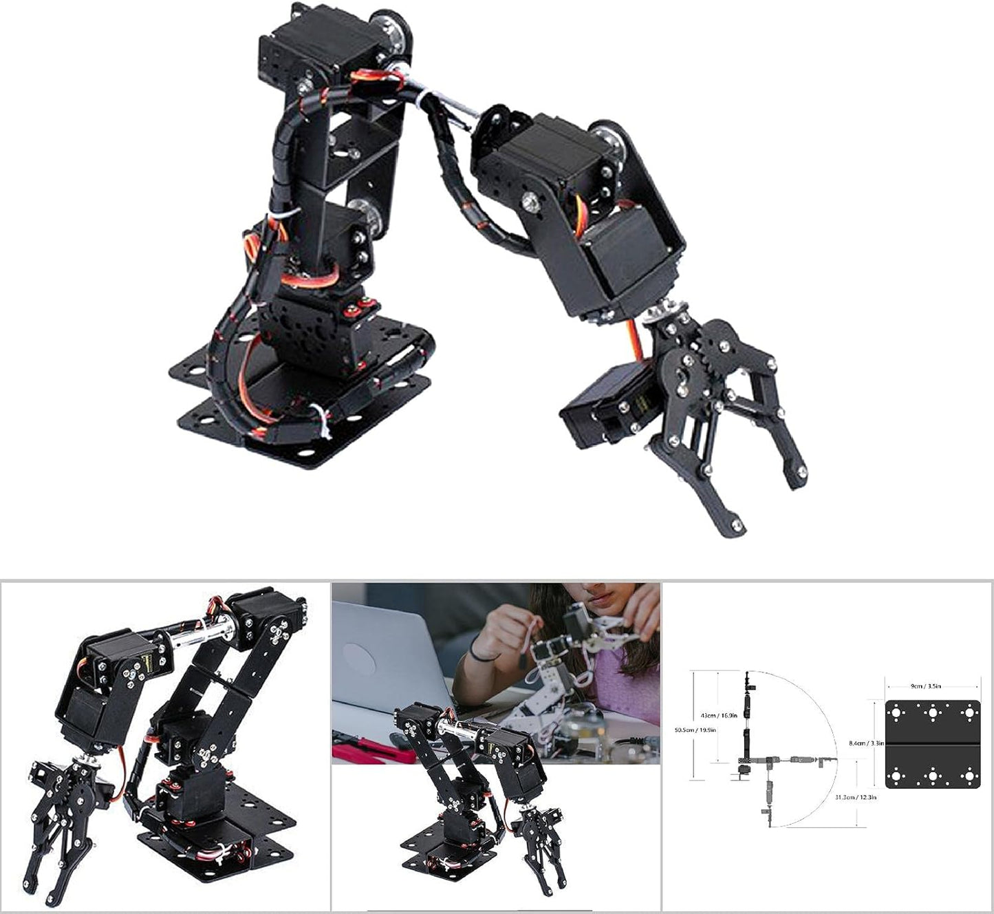 Programmierbarer 6DOF-Roboterarm