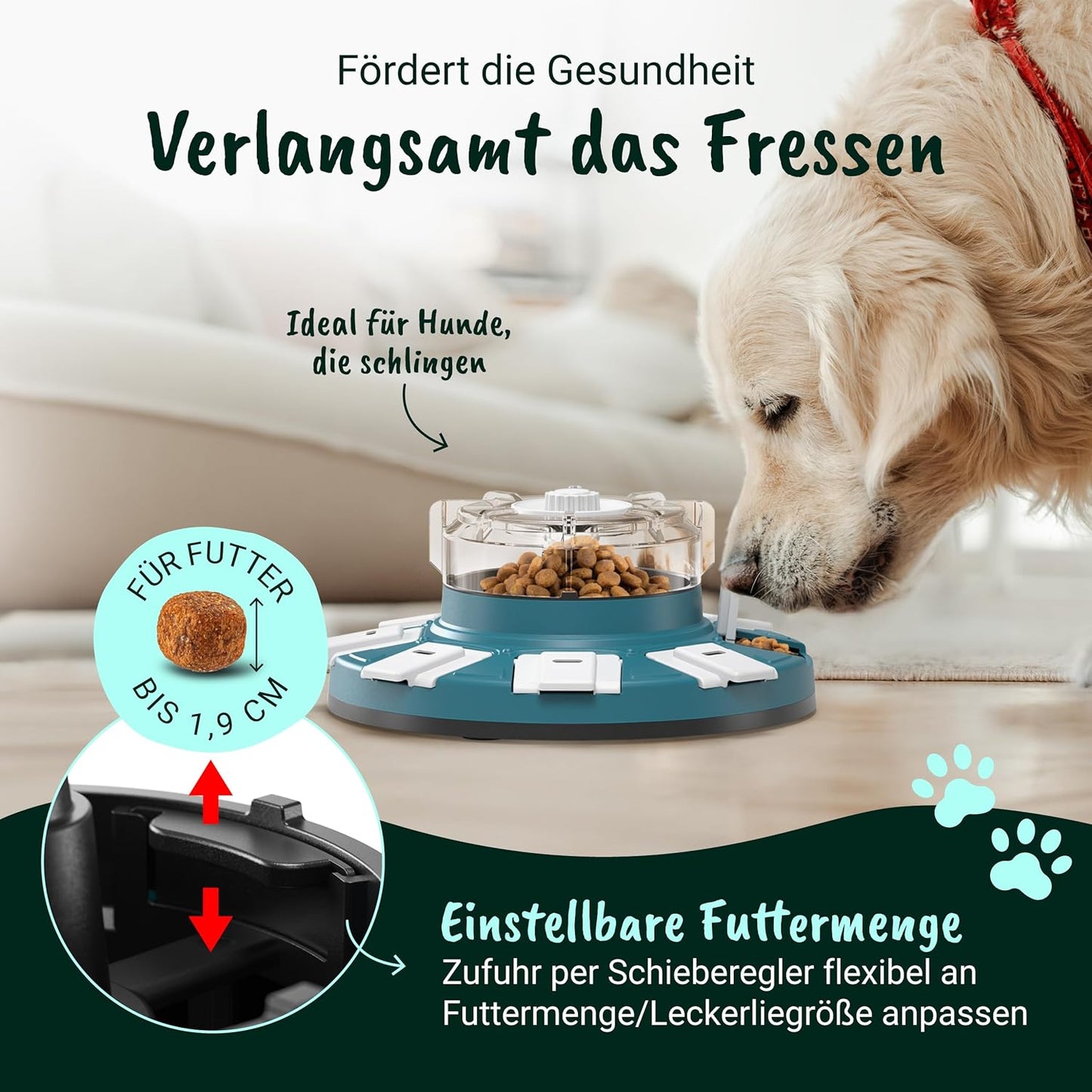 Intelligenzspielzeug mit Fütterungsfunktion