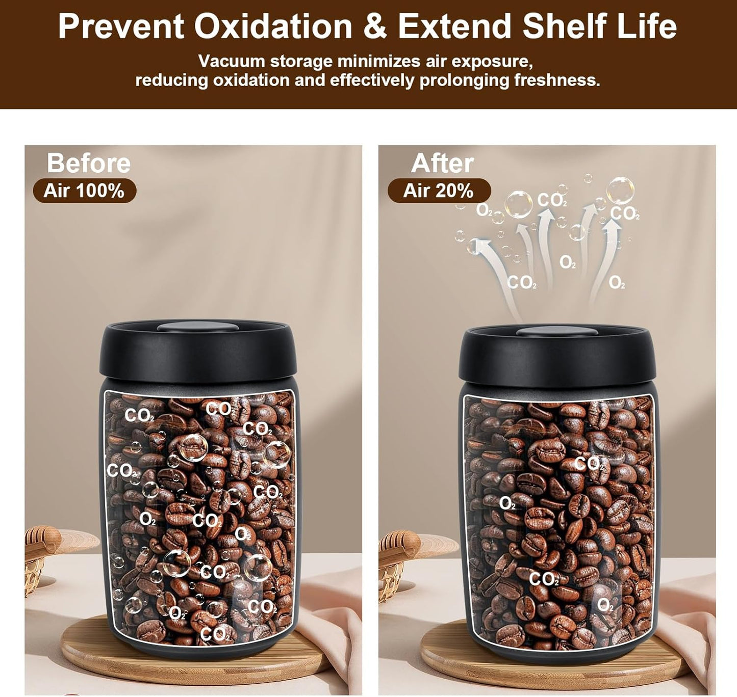 Kaffeedose, 1.2L