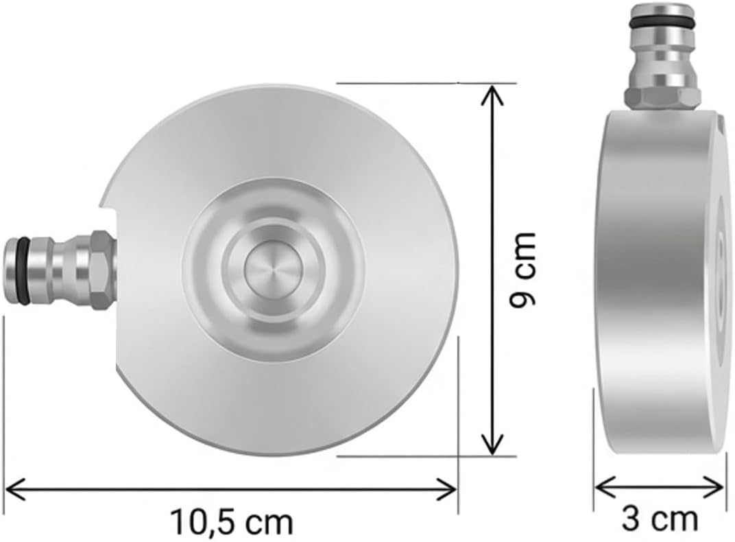 Rasensprenger aus Aluminium