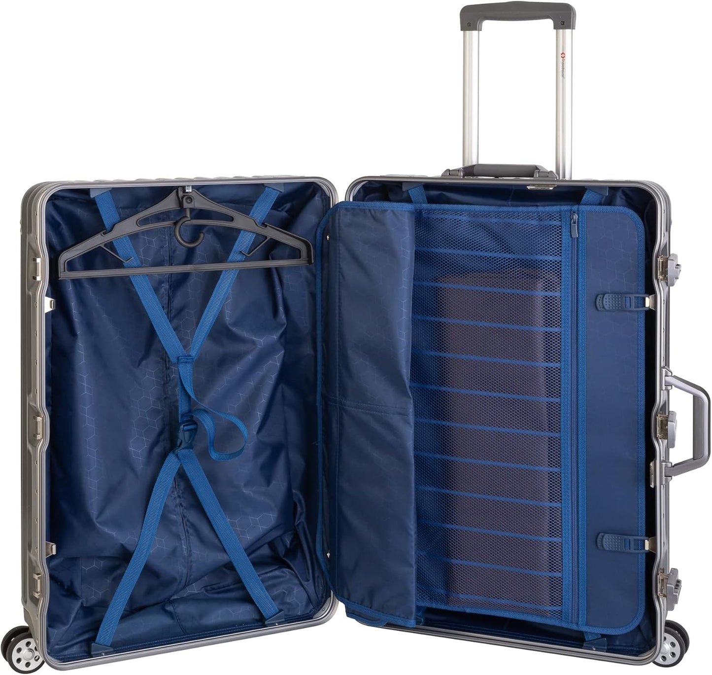 3-teiliges Reisekoffer-Set, Grau Koffer-Set (S+M+L)