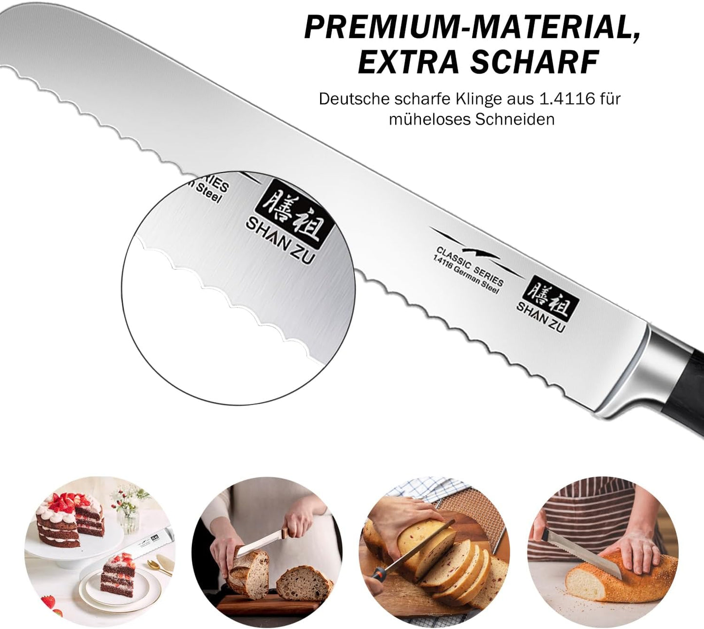 Brotmesser, Brotmesser