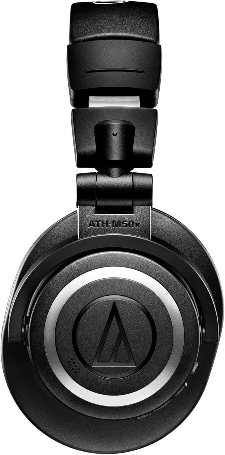 ATH-M50xBT2 Over Ear Kopfhörer, Black Bluetooth Single