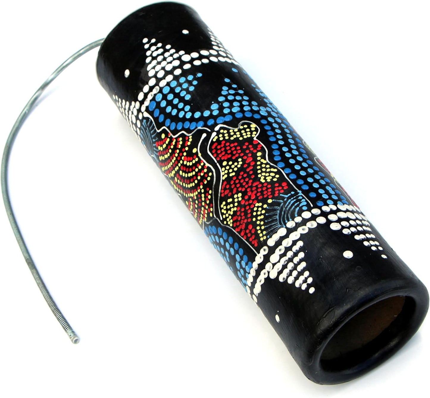 Donner-Trommel mit Dot-Paint Bemalung