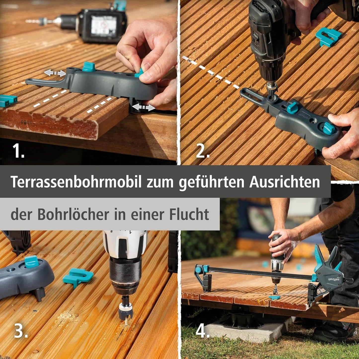Terrassenbau-Set Pro 11-teilig, PRO
