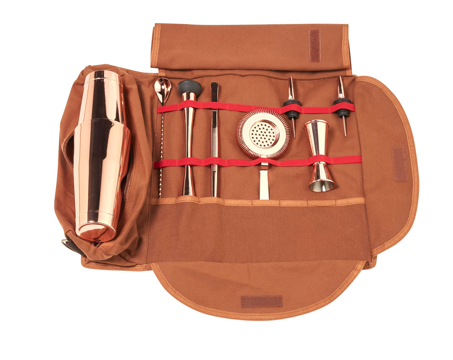 Barkeeper-Cocktail-Set, Kupfer