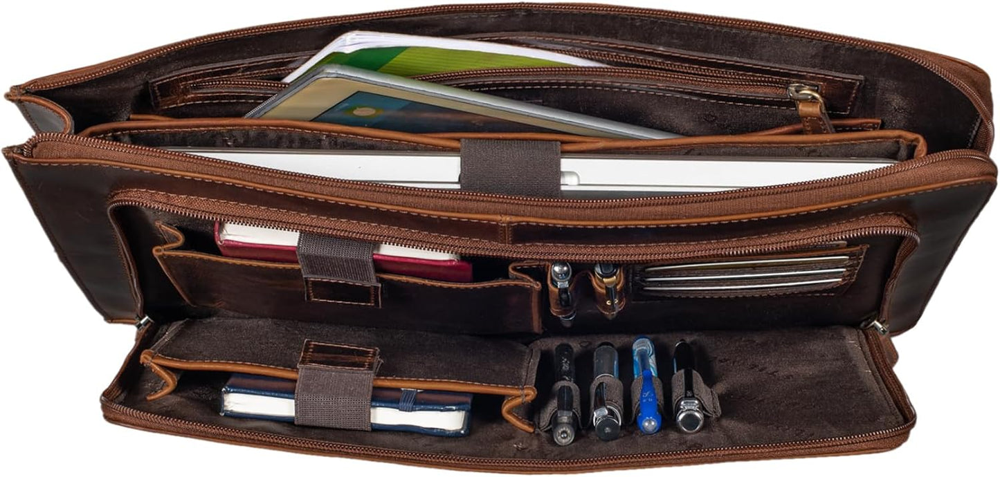 Murray Laptophülle mit RFID Schutz, Florida - Braun