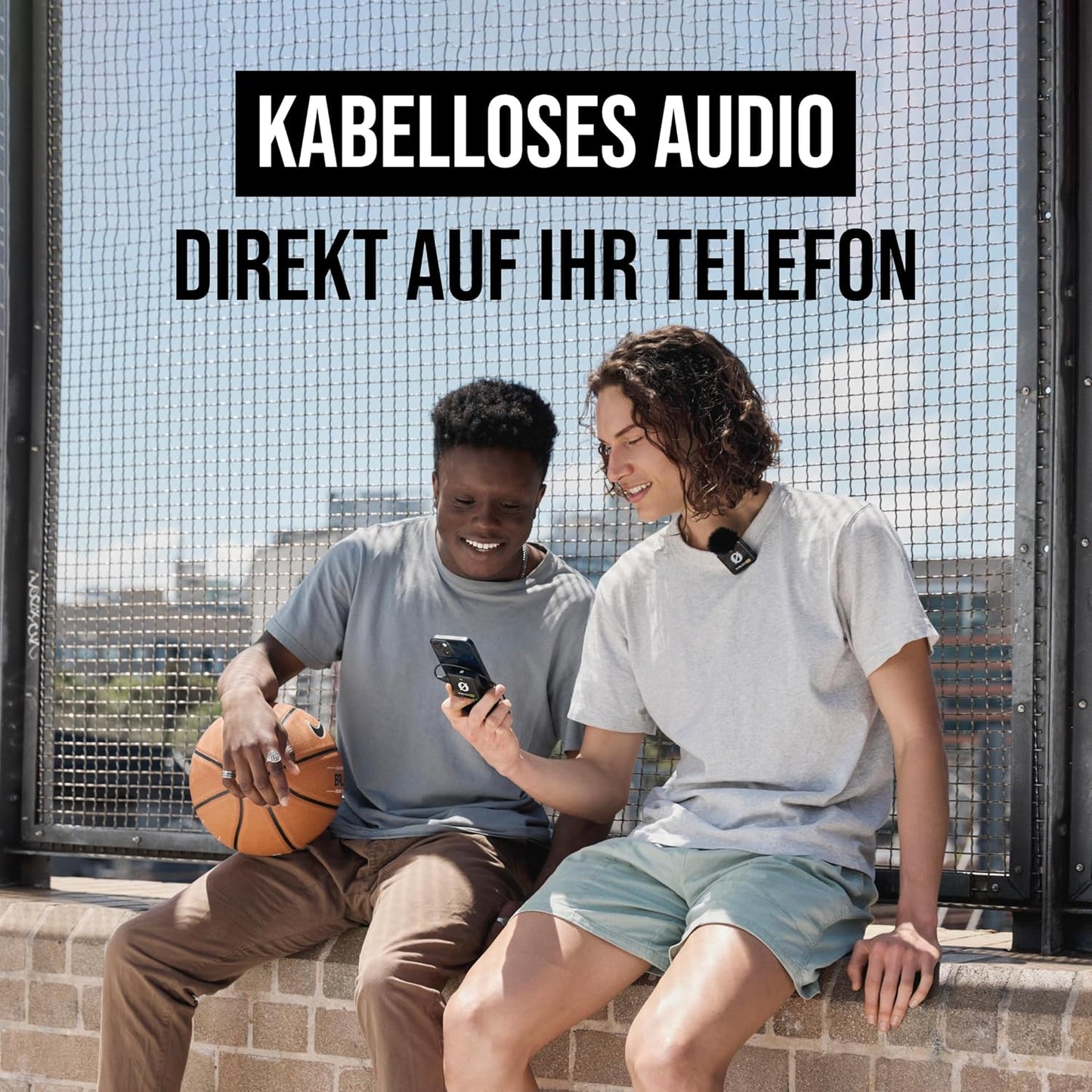 Wireless ME Dual Mikrofonsystem mit GainAssist, Wireless ME Dual Black