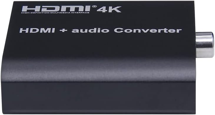HDMI 4K Audio Extractor mit Audiotrennung