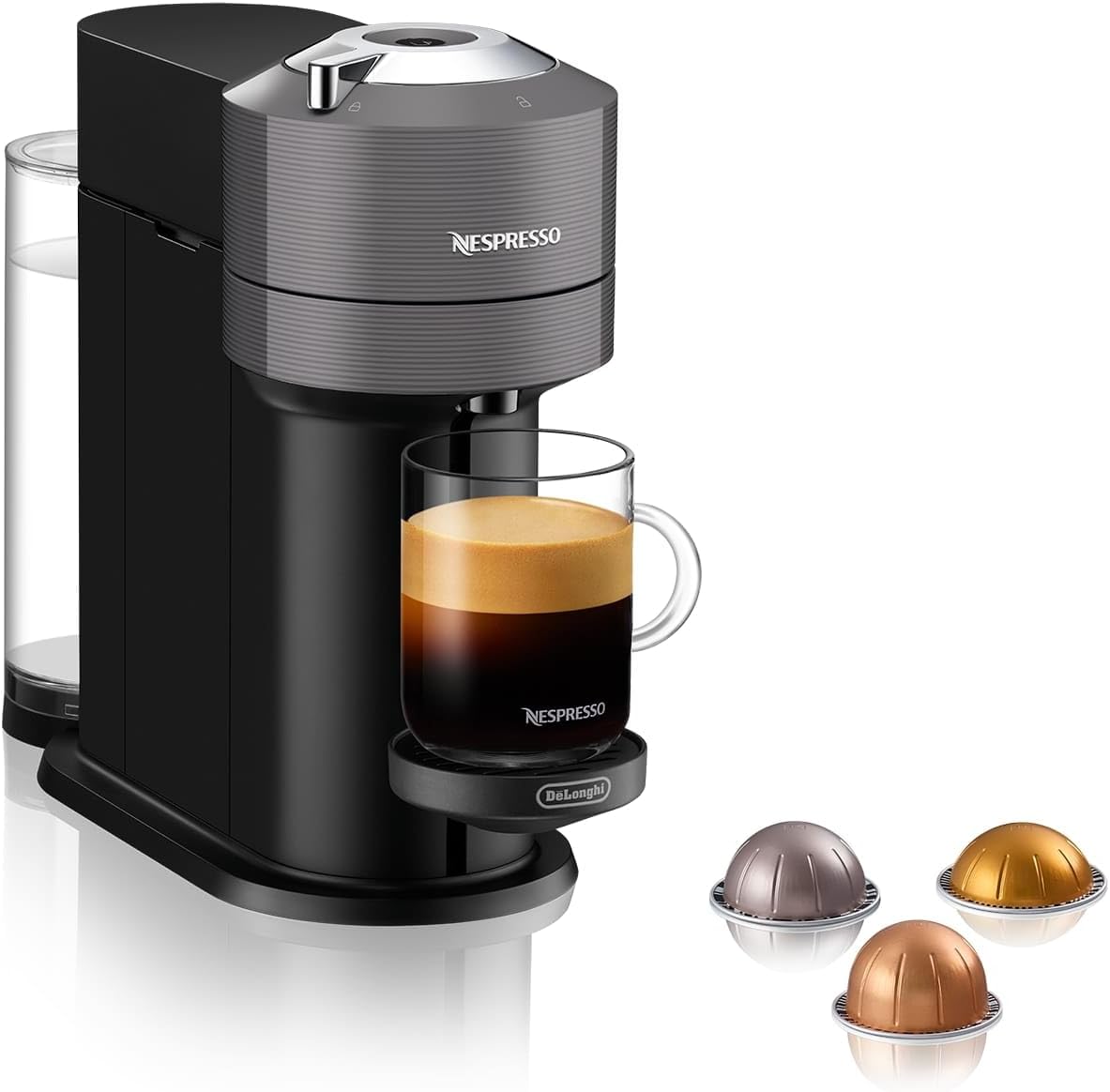 Vertuo Next Kaffeekapselmaschine, Grau ; Vertuo Next Kaffeemaschine