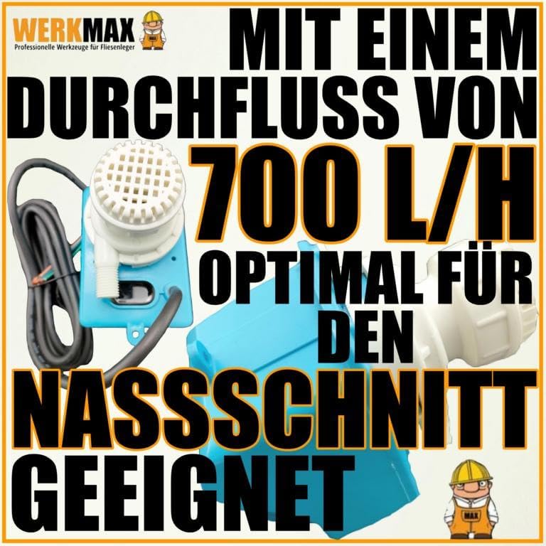 Wasserpumpe für Steinsäge WMP700