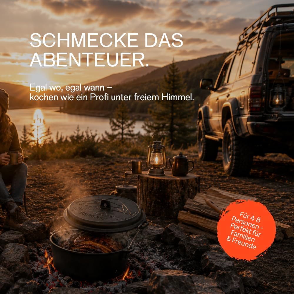 Dutch Oven Set, 5,5 Liter Set
