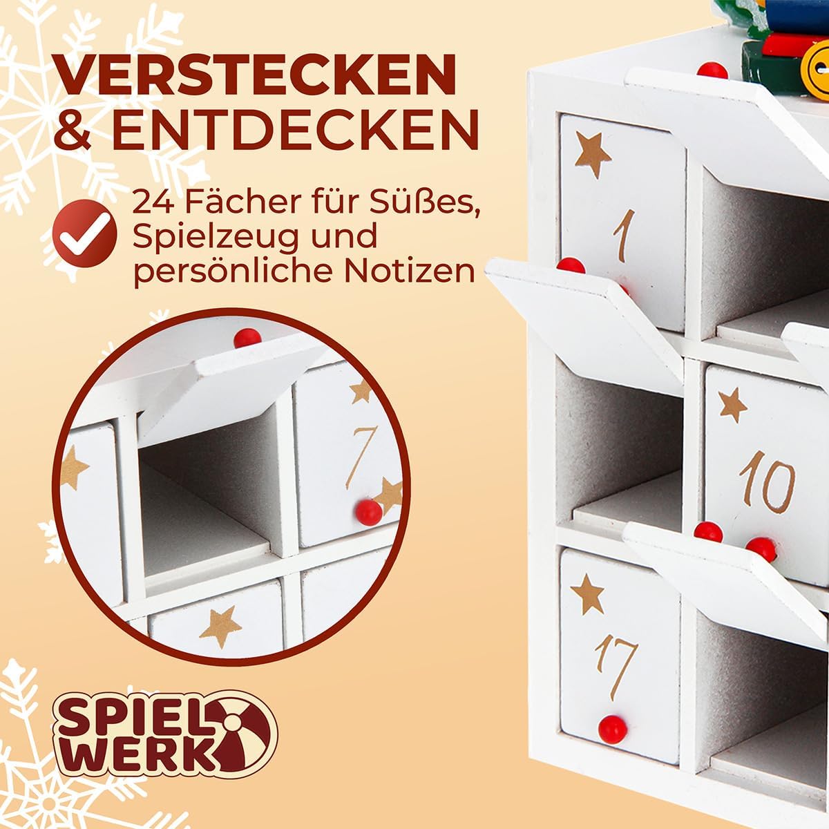 Adventskalender Winterlandschaft, Winterlandschaft