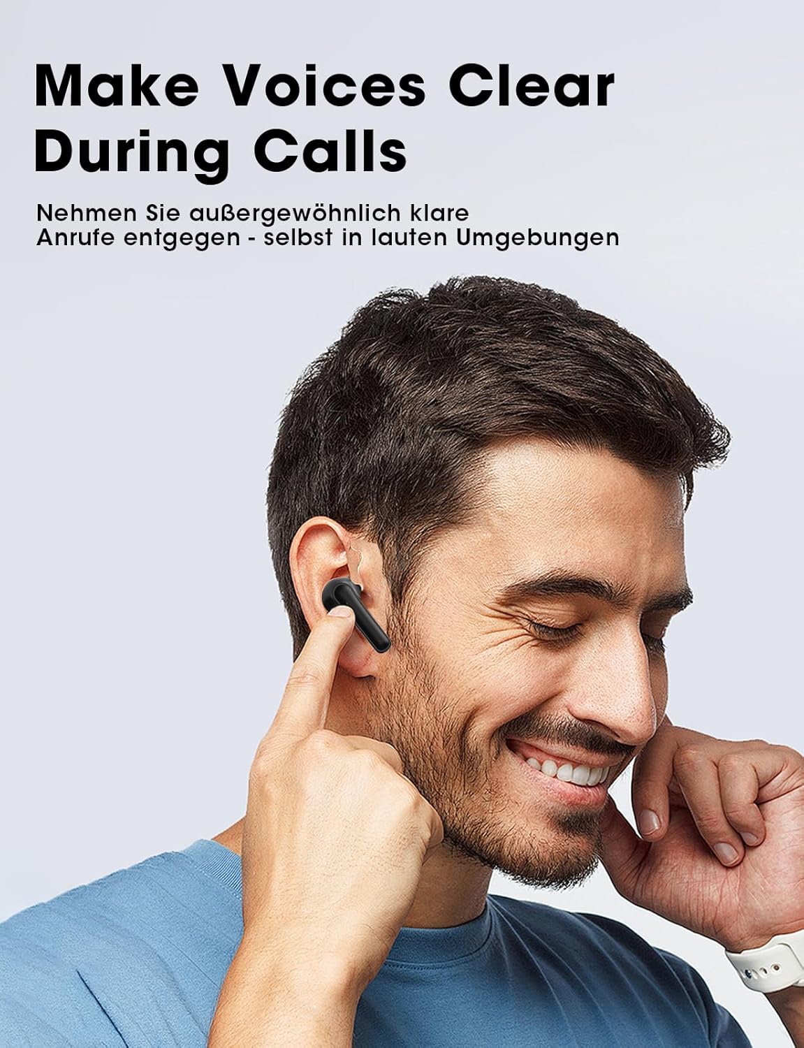 In-Ear Kopfhörer mit Noise Cancelling, Schwarz 2026 Ver