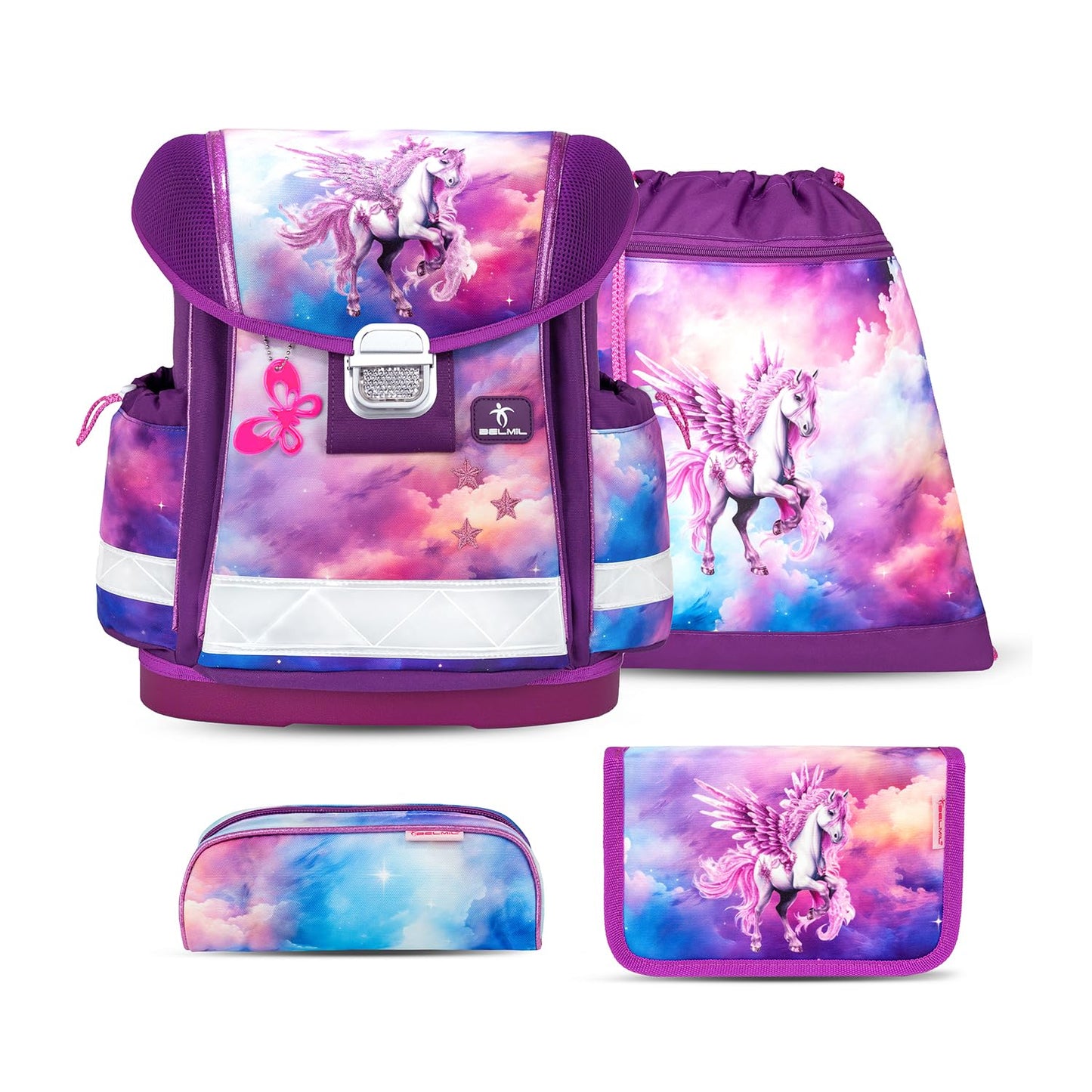 Classy Schulranzen-Set, M Pegasus