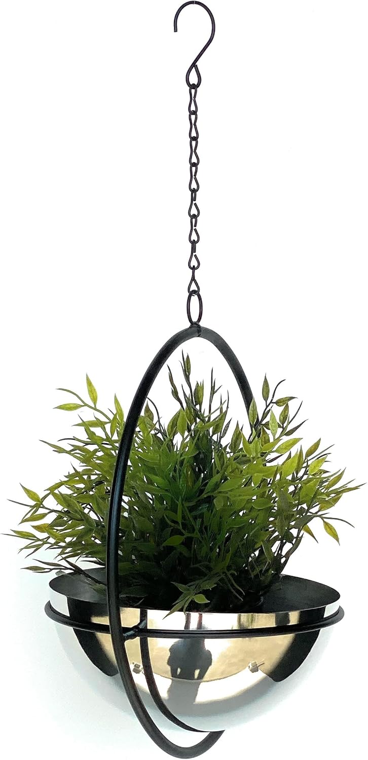 Blumenampel 96087 im Vintage Look, M / Höhe 53 cm