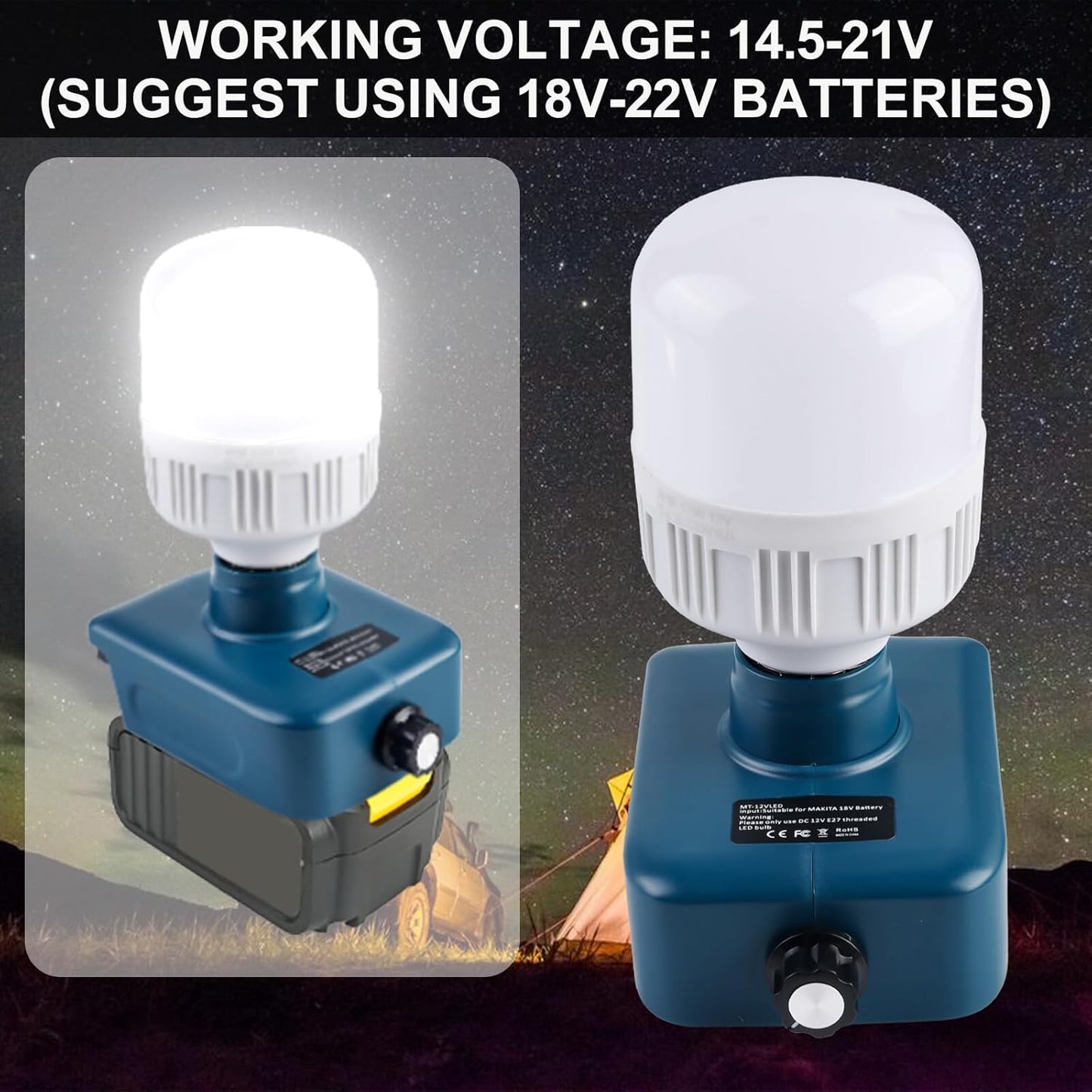 RMY036 LED-Akku-Lampe