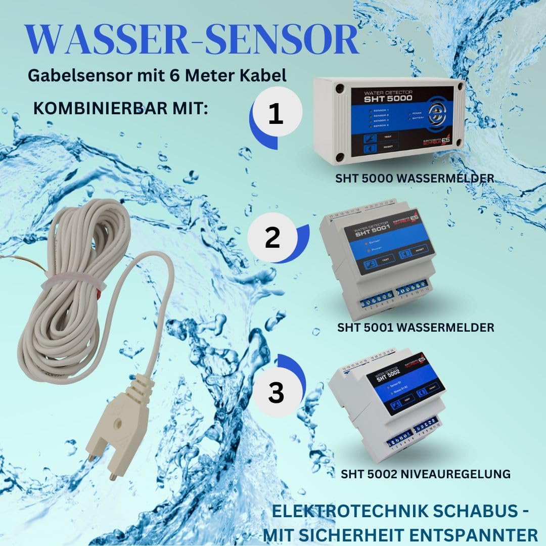 Wassersensor SHT 5006 mit Gabelsensor
