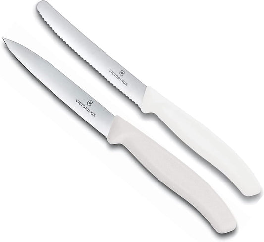 2-teiliges Küchenmesserset, Weiss 2er Set Starter-Set