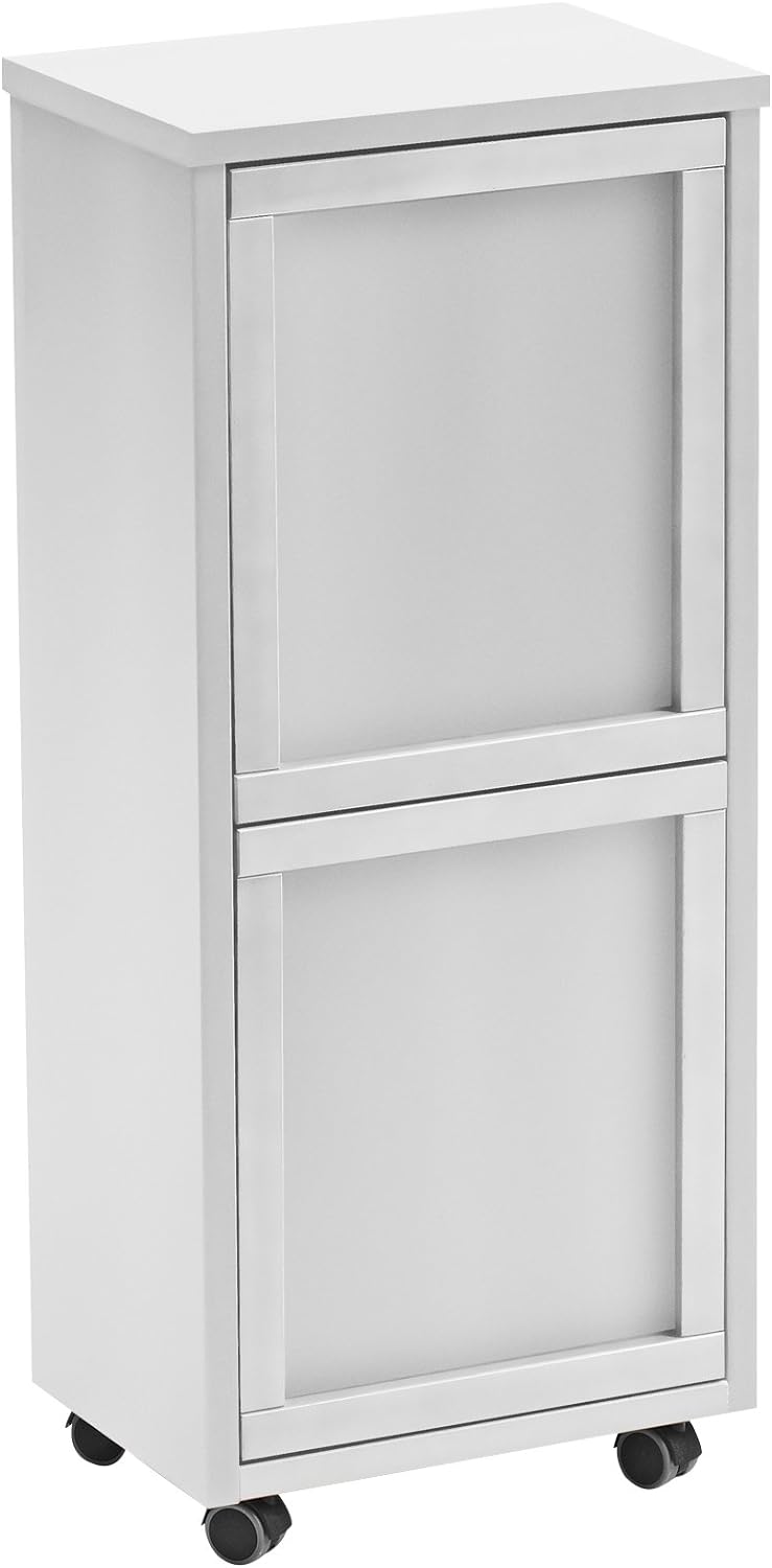 Mülltrennsystem Madera 2, Weiss
