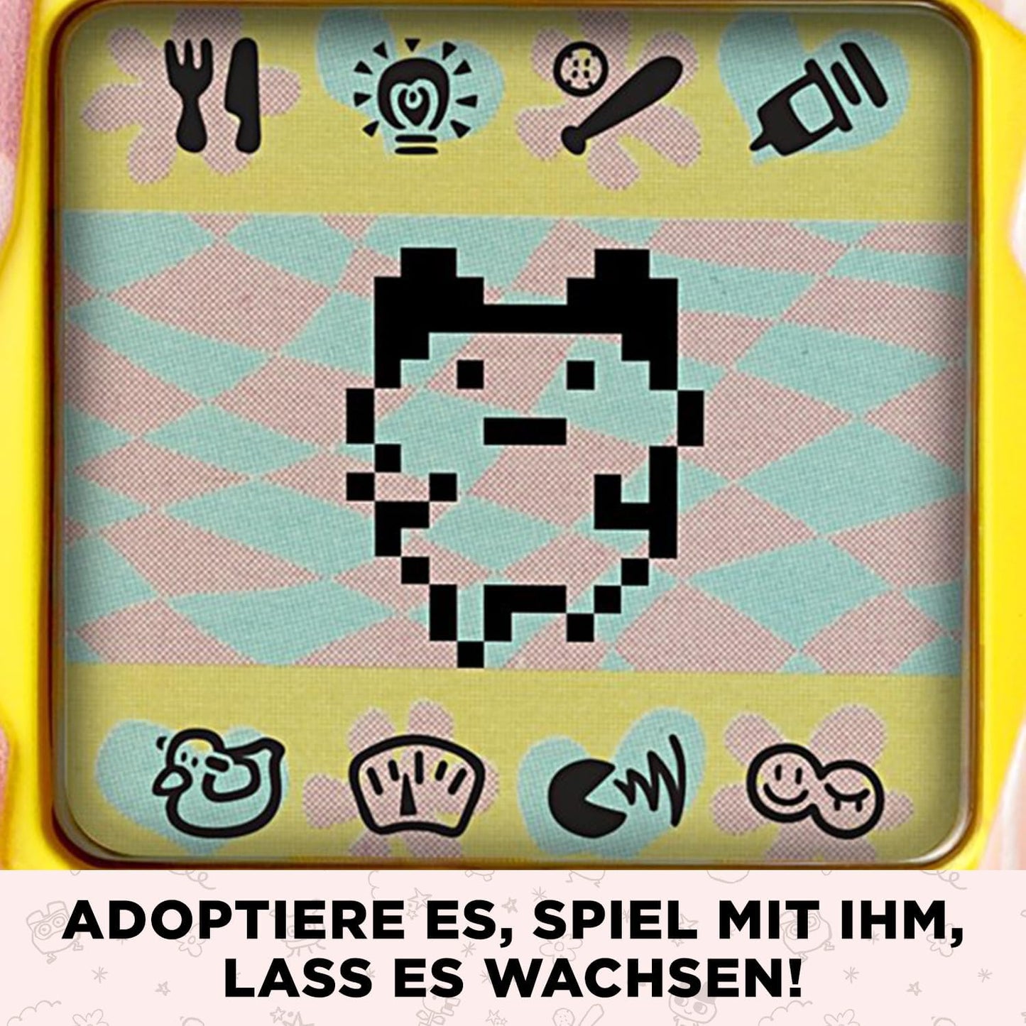 Tamagotchi-Haustier mit Minispielen, Art Style