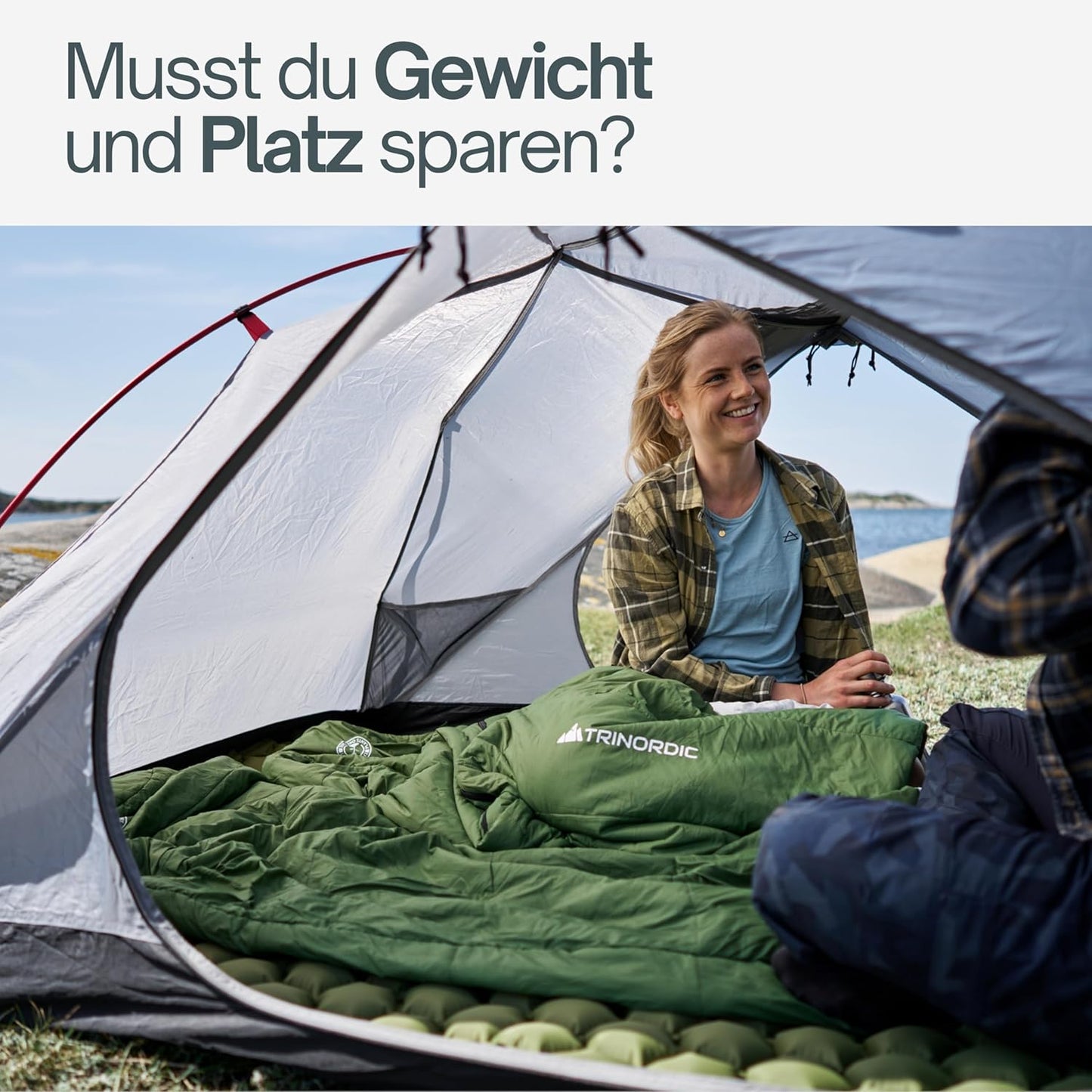 Ultraleichter Sommerschlafsack, L